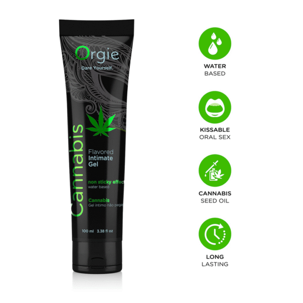 Orgie Lube Tube Cannabis, lubrykant