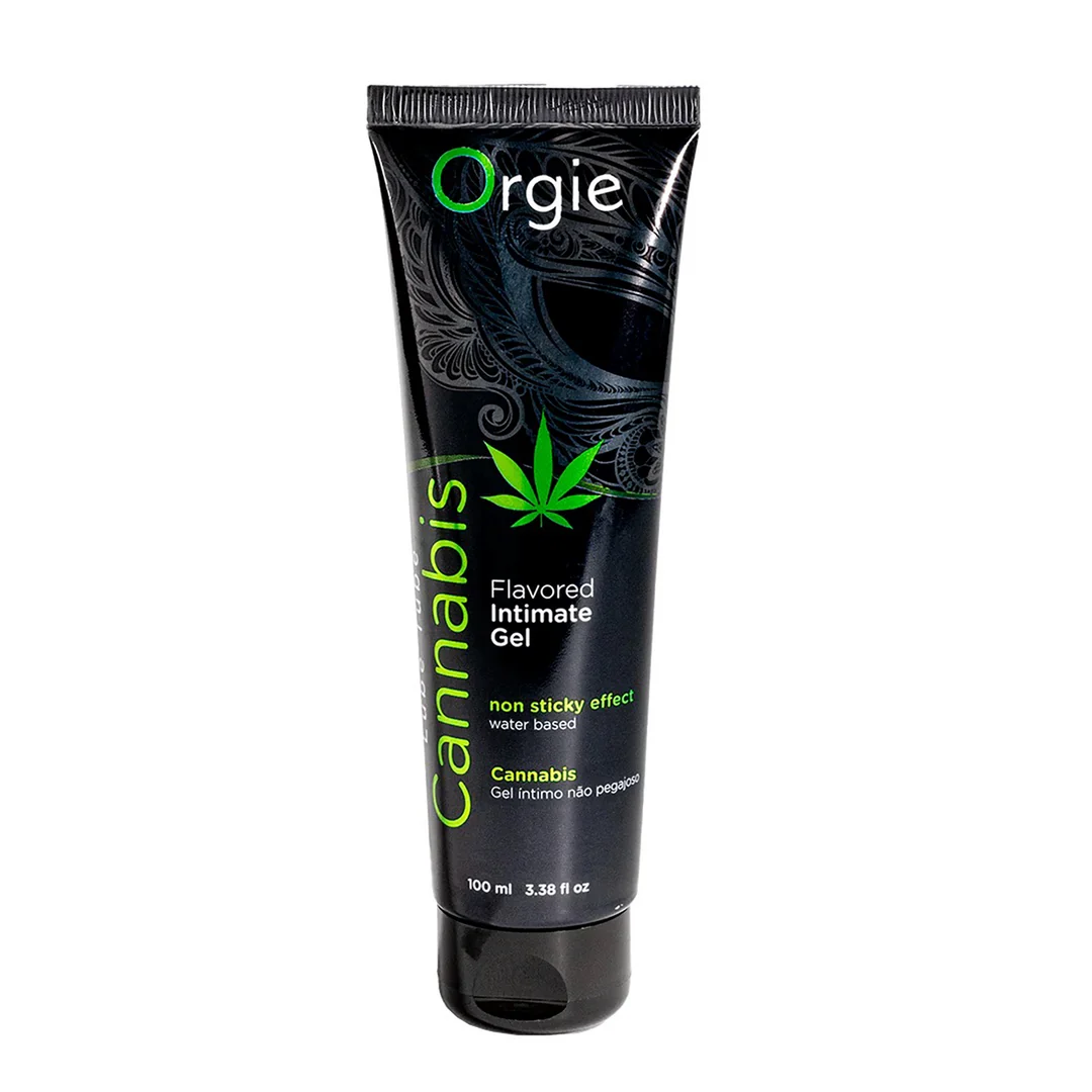 Orgie Lube Tube Cannabis, lubrykant - obrazek 2