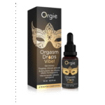 Orgie Orgasm Drops Vibe! krople stymulujące, brzoskwinia, 15 ml