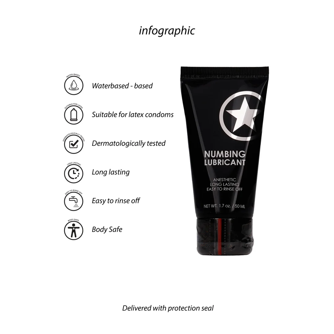 Ouch! Znieczulający lubrykant 50 ml - obrazek 3