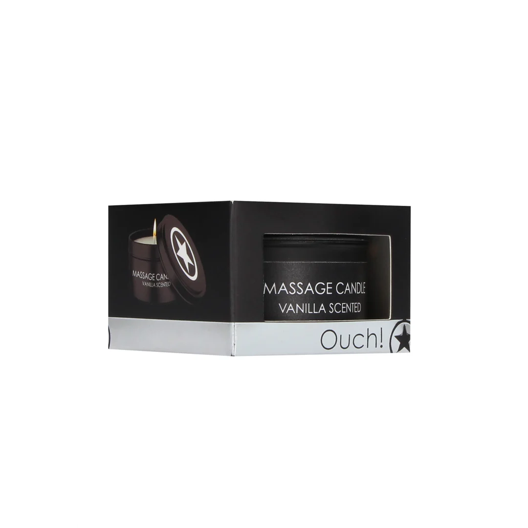 Świeca do masażu Ouch! o zapachu róży - obrazek 6