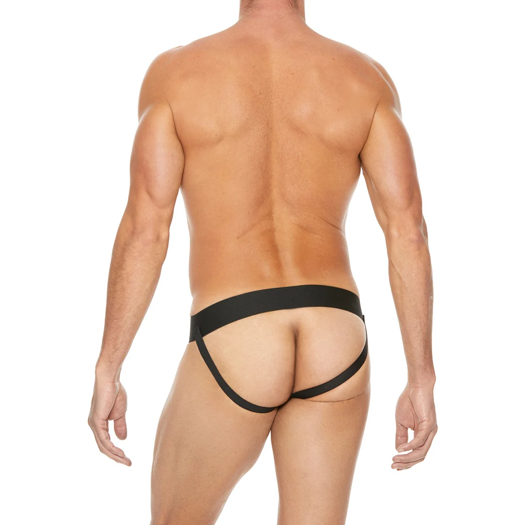 Jockstrap z zamkiem, seksowna bielizna męska – SexyPlus - obrazek 9