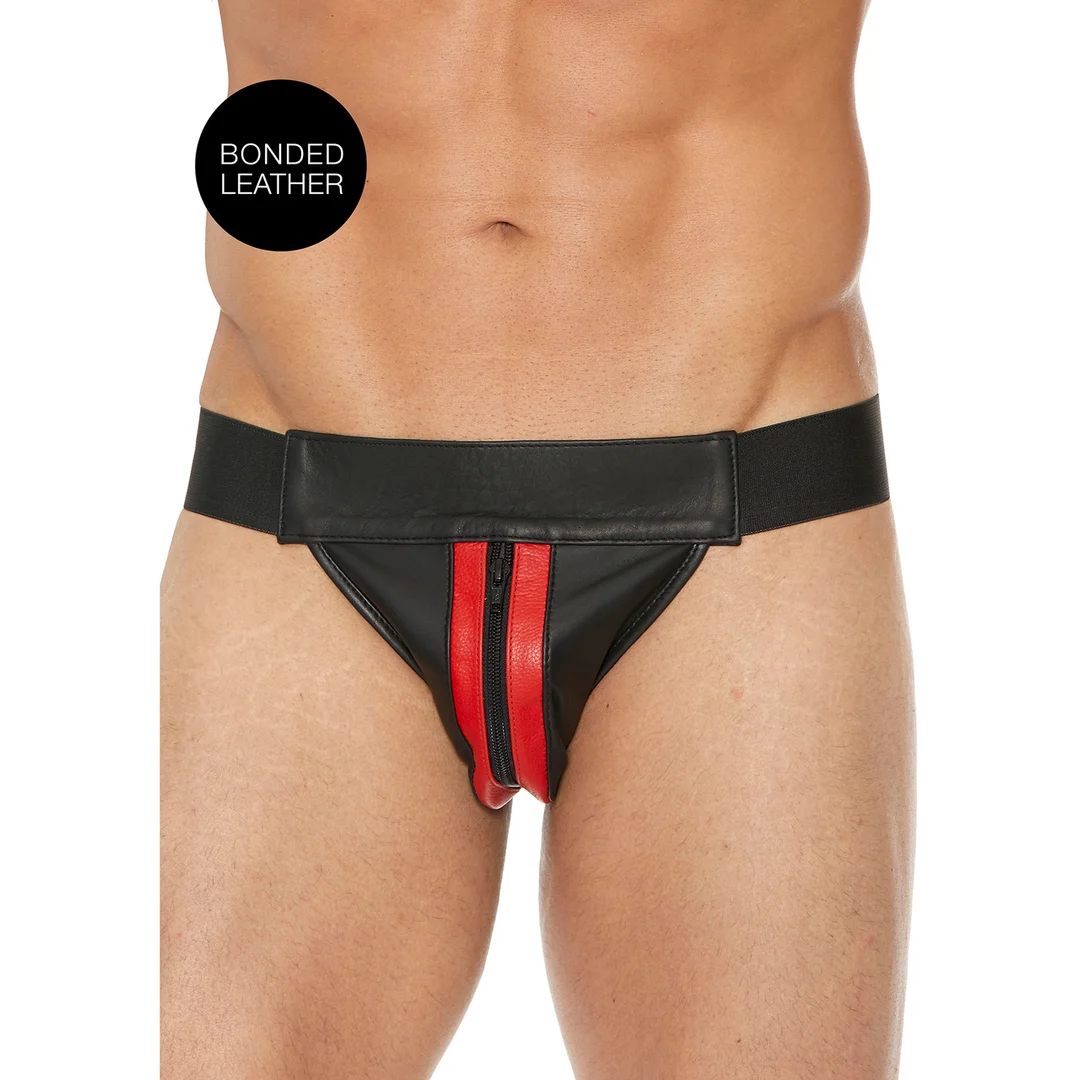 Jockstrap z zamkiem, seksowna bielizna męska – SexyPlus - obrazek 25