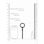 Korek do cewki moczowej z praktycznym pierścieniem O ring – 0,3 / 7 mm - obrazek 2