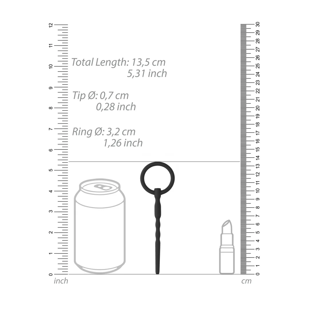 Korek do cewki moczowej z praktycznym pierścieniem O ring – 0,3 / 7 mm - obrazek 2