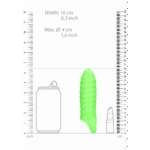 Ouch! Swirl penis sleeve Glow in the Dark - obrazek 4