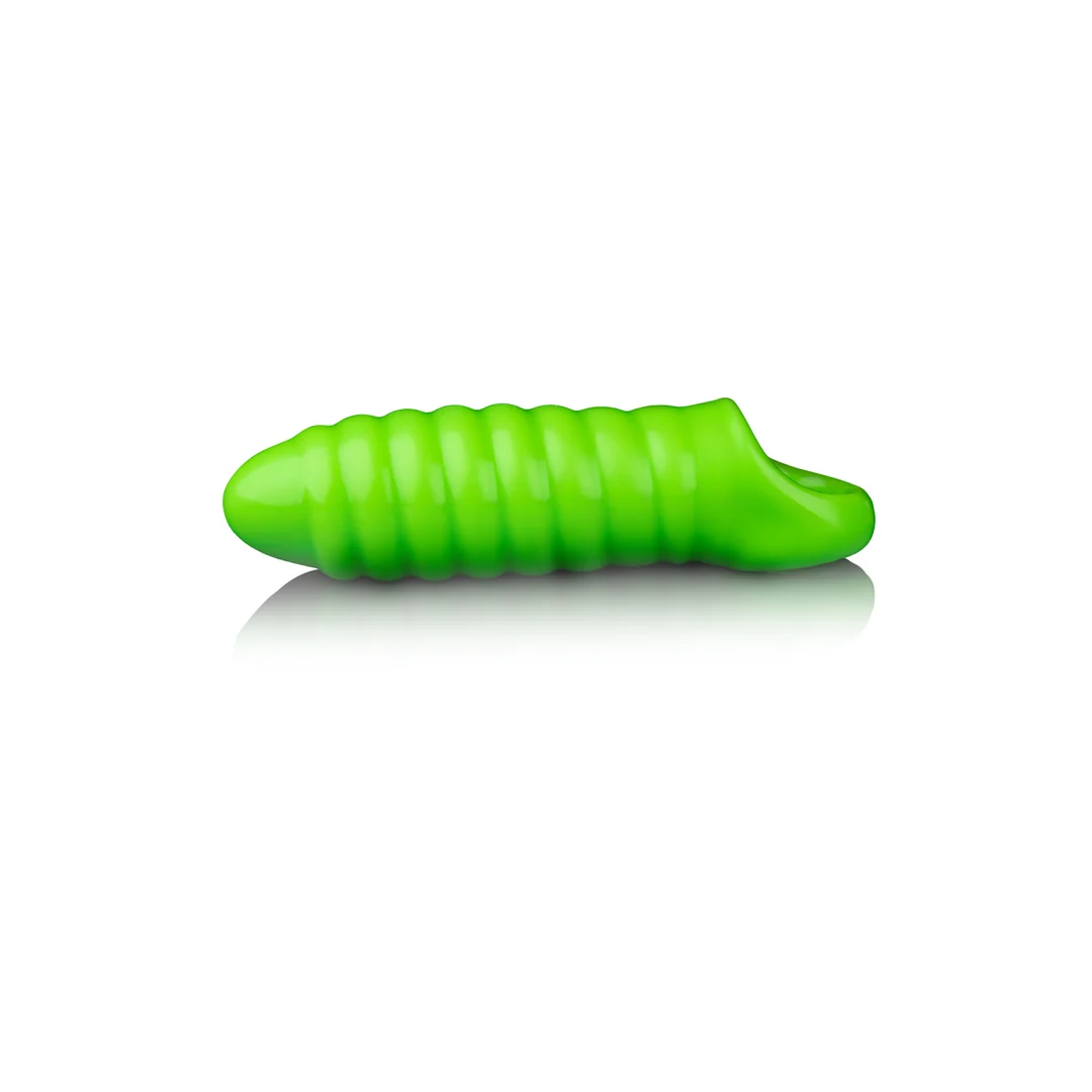 Ouch! Swirl penis sleeve Glow in the Dark - obrazek 3