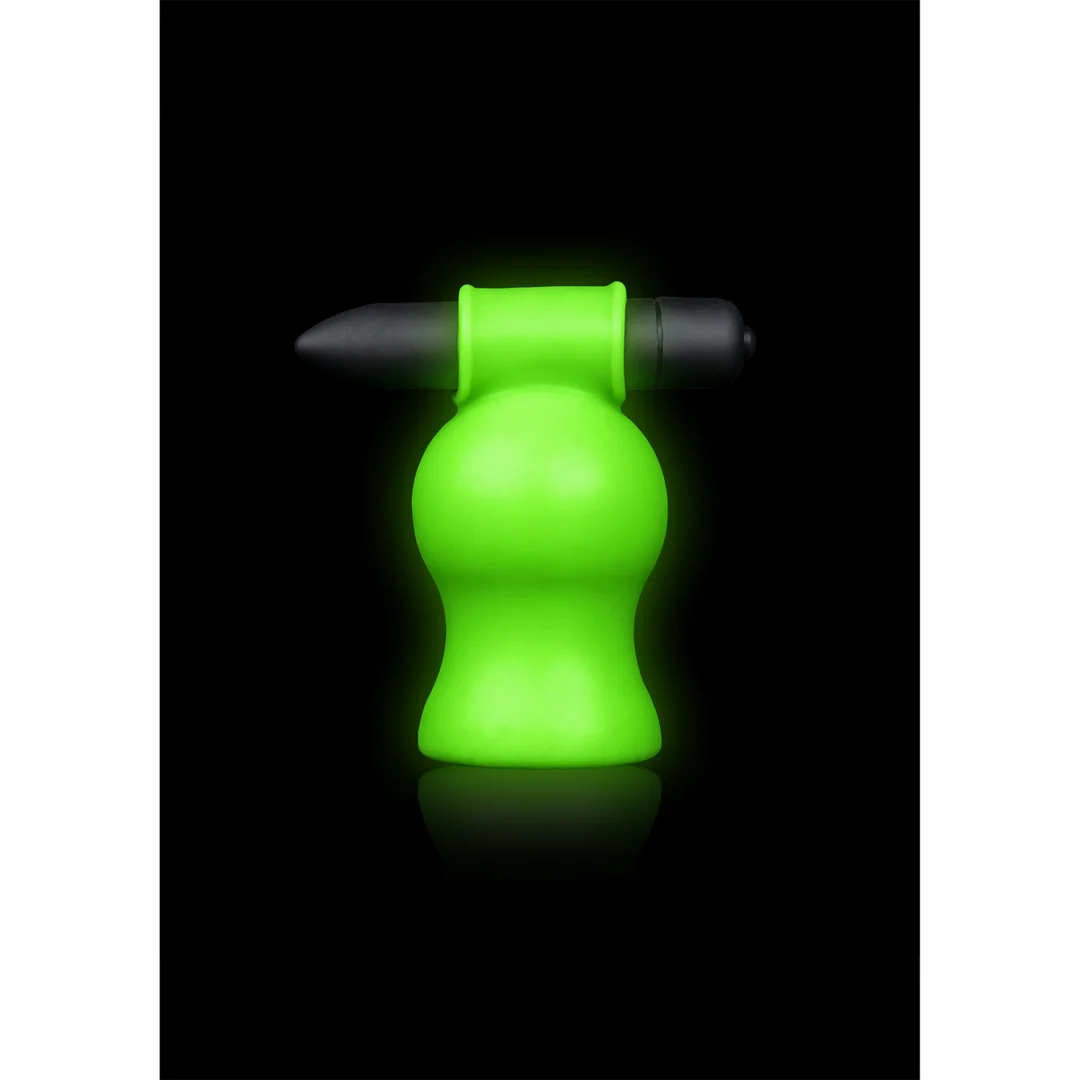 Wibrujący masturbator Ouch! Glow in the Dark - obrazek 6