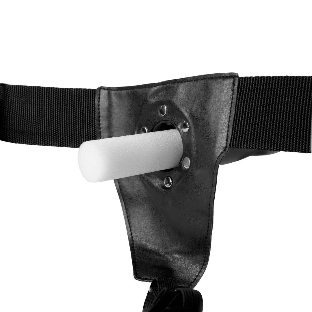 Ouch! Twisted Hollow Strap On 20 cm czarny - obrazek 18