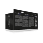 Ouch! Twisted Hollow Strap On 20 cm czarny - obrazek 20