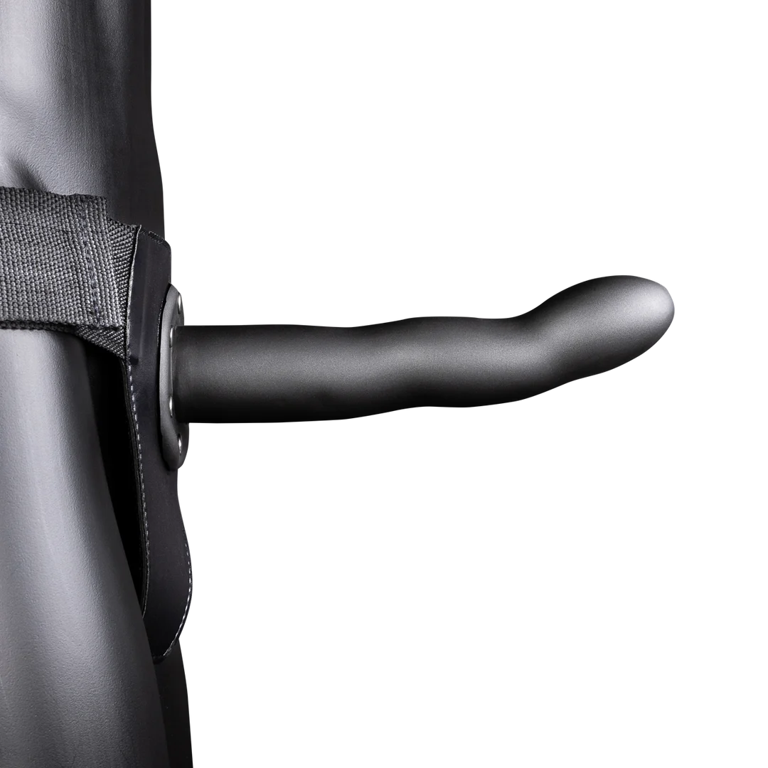 Zakrzywione, puste w środku dildo do uprzęży - obrazek 15