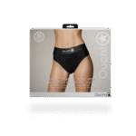 Bullet vibrator z 10 trybami – stringi strap on Ouch! by Shots - obrazek 14