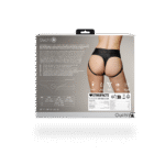 Bullet vibrator z 10 trybami – stringi strap on Ouch! by Shots - obrazek 15