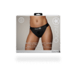 Wibrator typu bullet z 10 trybami – czarny Ouch! by Shots - obrazek 2