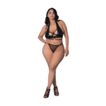 Top halter Nadia i stringi z kółkiem - obrazek 4