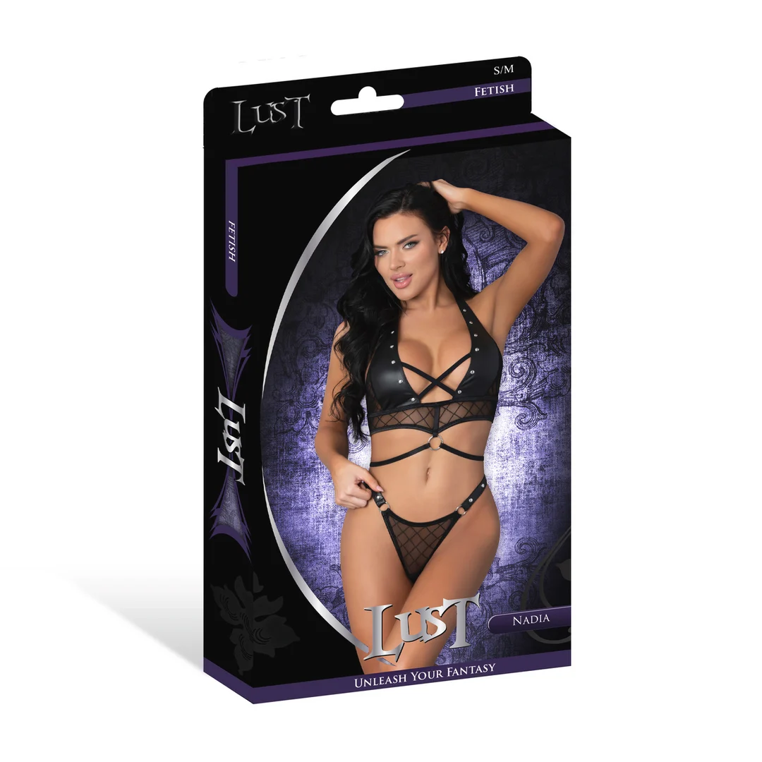 Top halter Nadia i stringi z kółkiem - obrazek 6