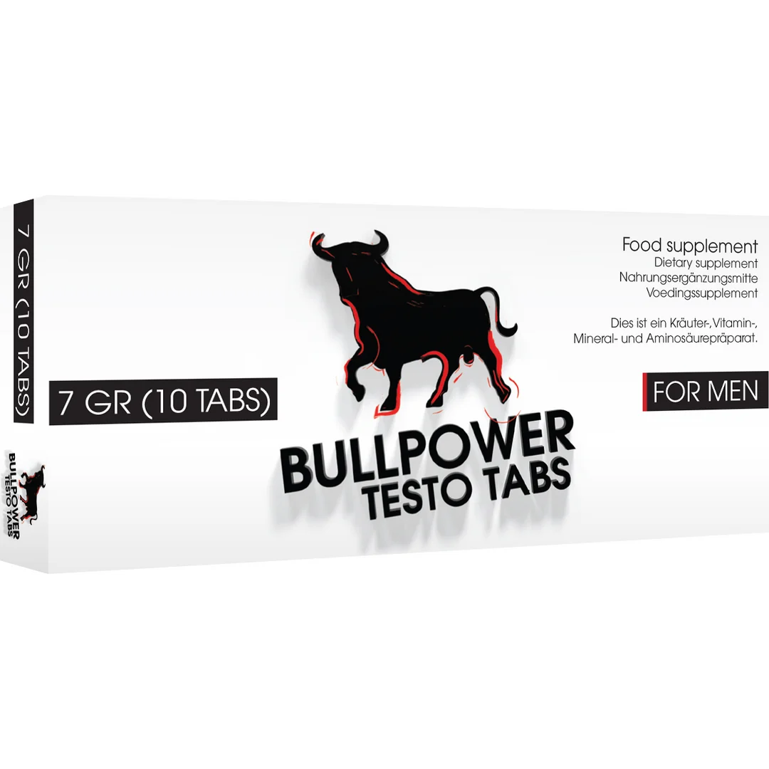 Bull Power Testo Tabs, tabletki o działaniu pobudzającym - obrazek 1
