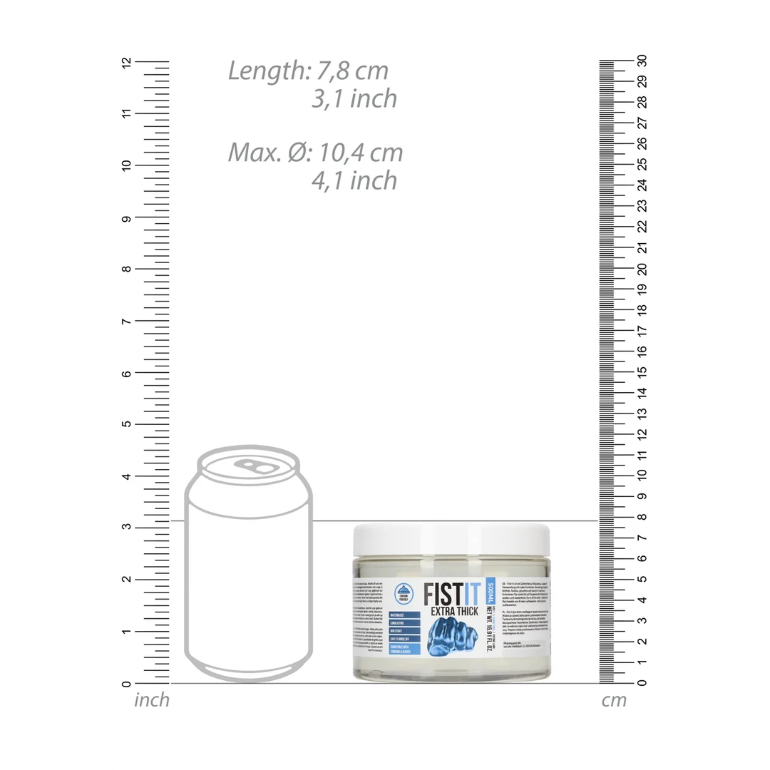Fist It Extra wyjątkowo gęsty lubrykant 500 ml - obrazek 5