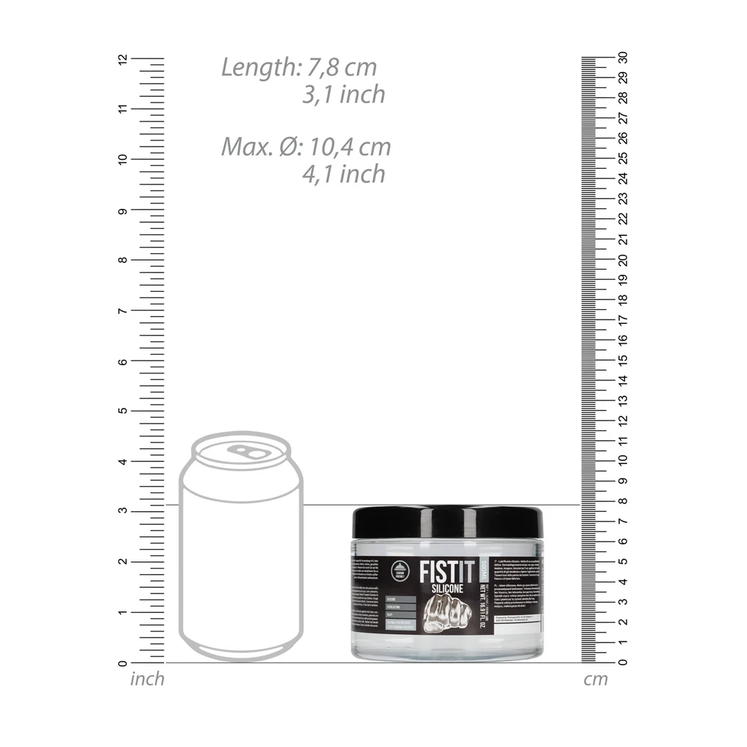 Lubrykant silikonowy, testowany dermatologicznie i odpowiedni do prezerwatyw lateksowych, bezzapachowy i bez smaku, 500 ml, Fist It by Shots - obrazek 6
