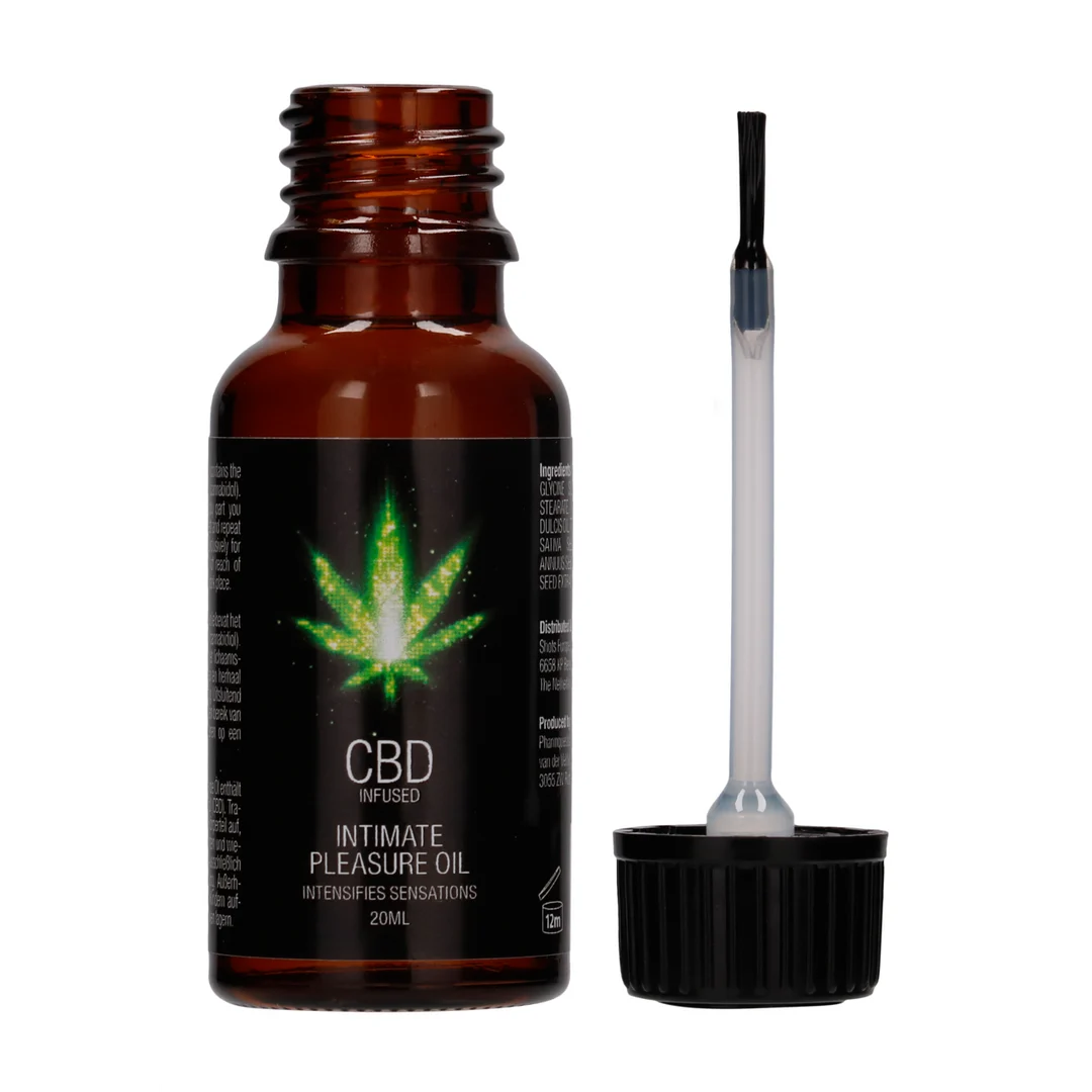 Olejek pobudzający CBD Intimate Pleasure Oil, 0,7 fl oz / 20 ml - obrazek 1