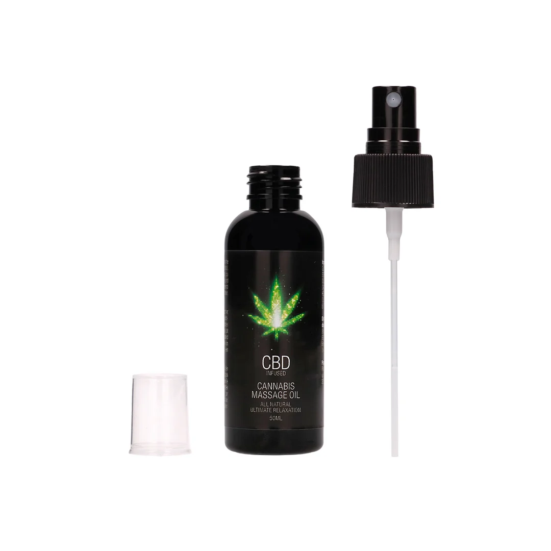 Olejek do masażu Pharmquests CBD Cannabis - obrazek 3