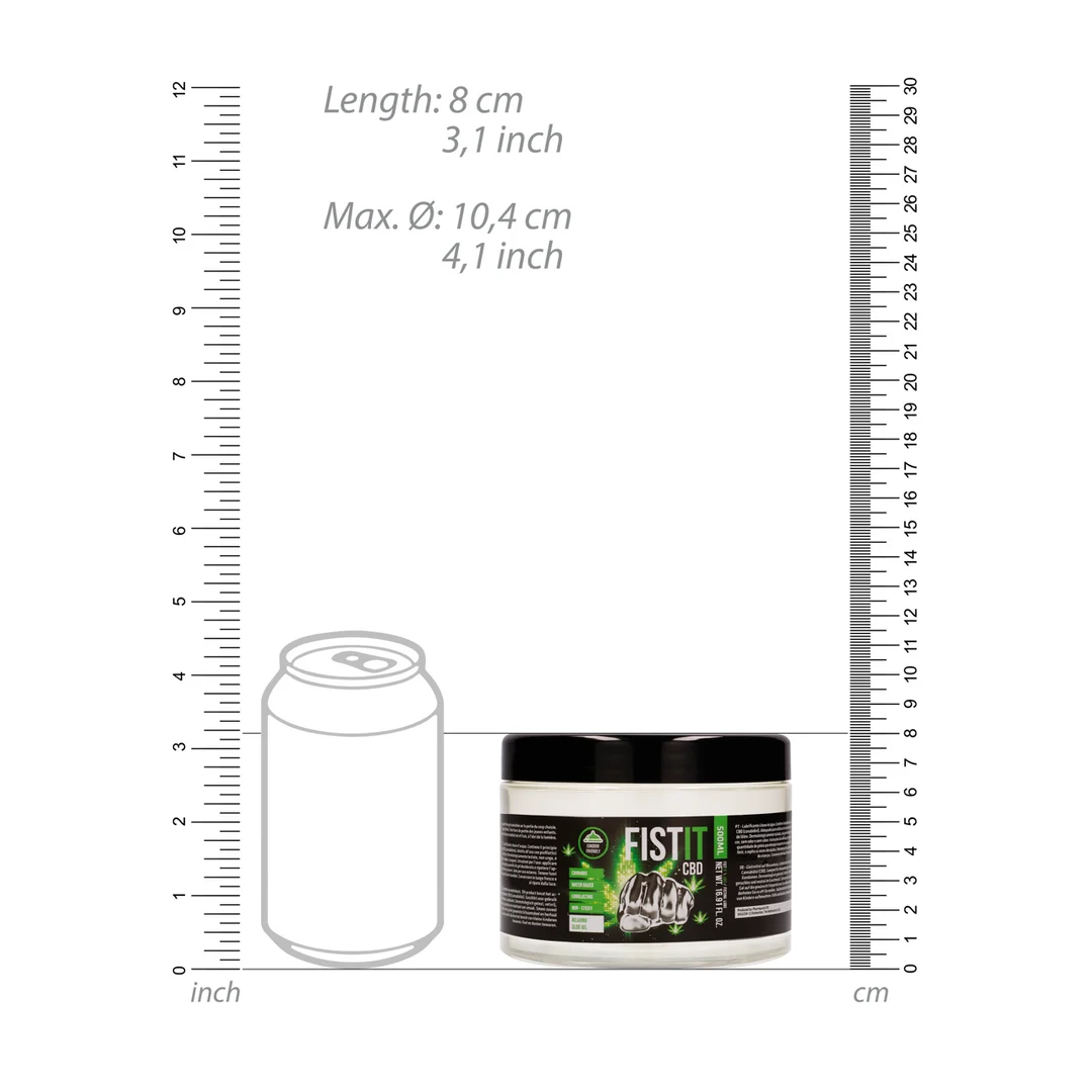 Lubrykant Fist It CBD 500 ml - obrazek 6