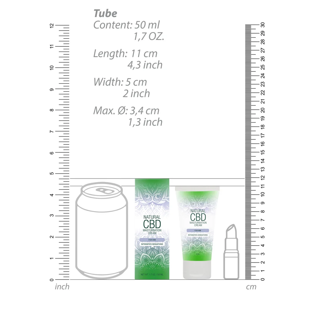 Pharmquests by Shots krem masturbacyjny z CBD dla niego, 50 ml - obrazek 6