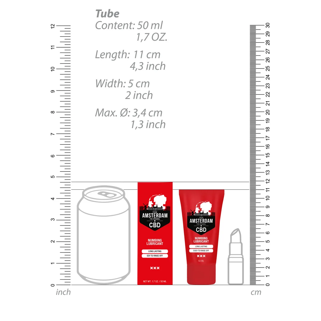 Pharmquests by Shots Original CBD Numbing Lubricant 50 ml - obrazek 5