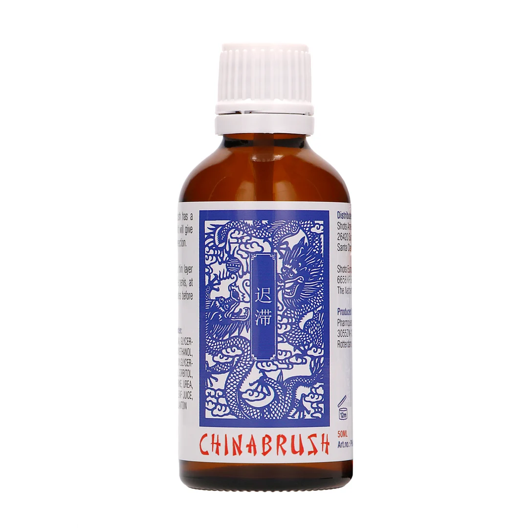 Pharmquests by Shots China Brush XL serum opóźniające 50 ml - obrazek 4