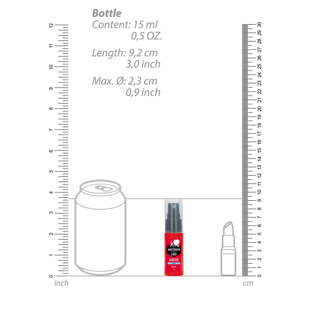 Pharmquests by Shots Original CBD Amsterdam stymulator feromonów dla niego, 15 ml - obrazek 5