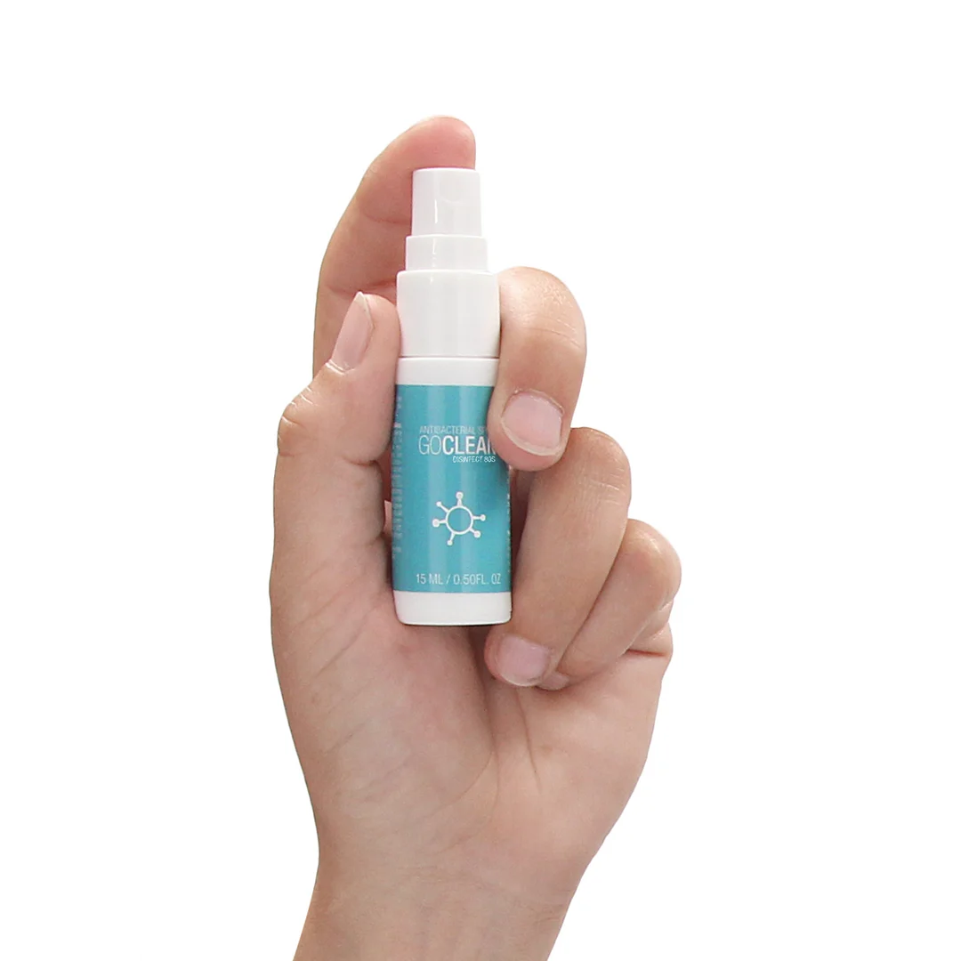 Płyn dezynfekujący do twardych powierzchni Go Clean, gotowy do użycia, neutralny pod względem płci, Pharmquests by Shots, 15 ml - obrazek 5