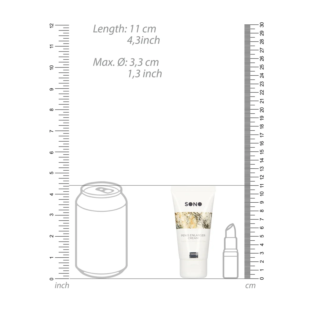 Krem powiększający penis Sono by Shots, 50 ml - obrazek 3