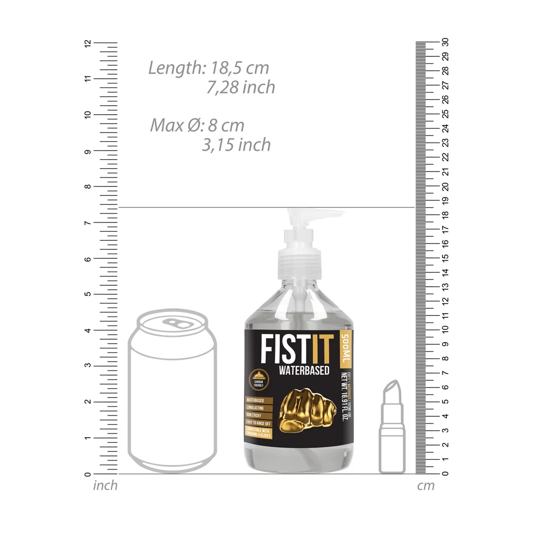 Lubrykant Fist It na bazie wody 500 ml - obrazek 4
