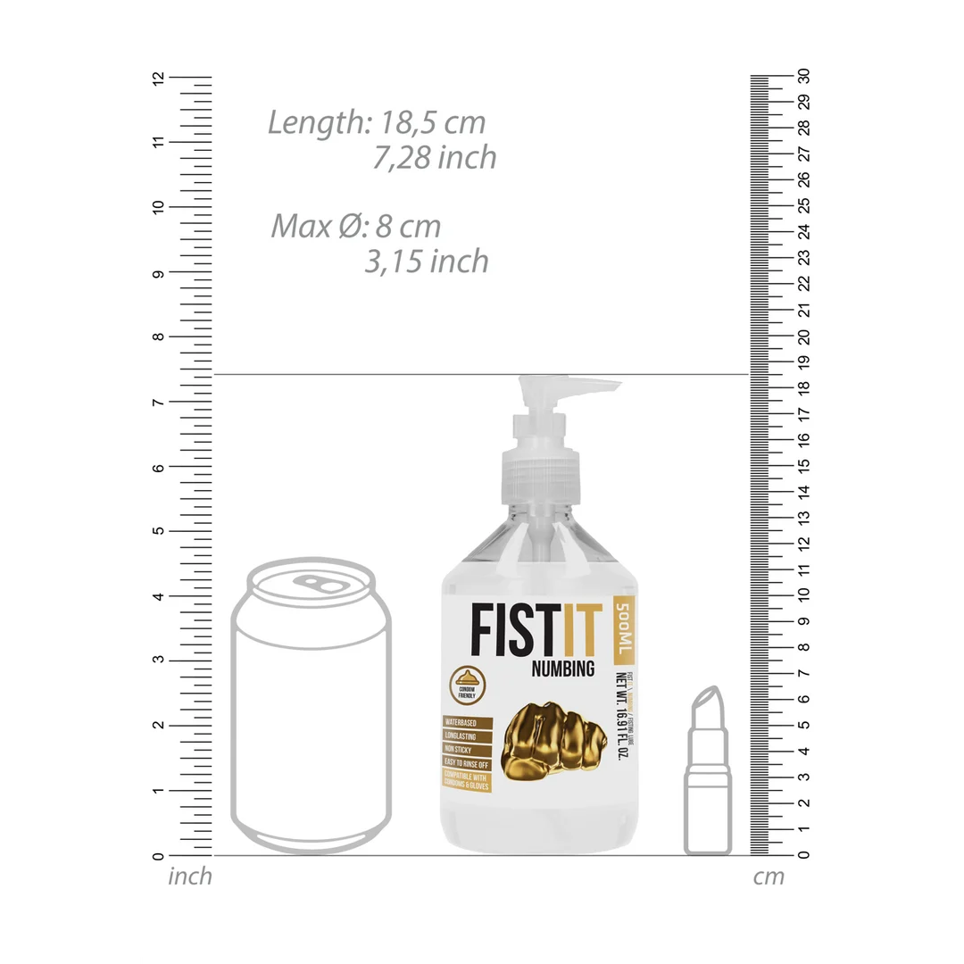 Lubrykant znieczulający Fist It, 500 ml - obrazek 4