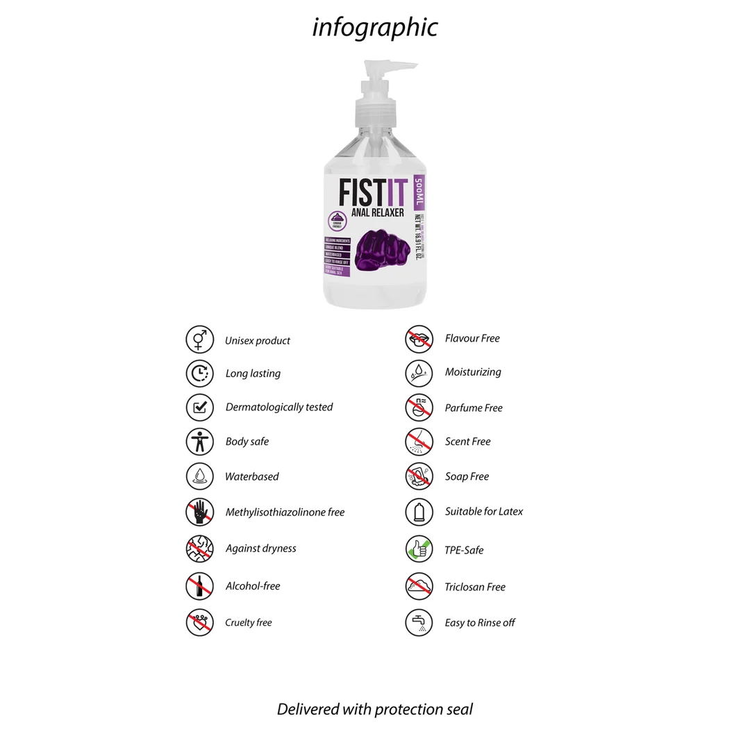 Fist It Anal Relaxer 500 ml - obrazek 2