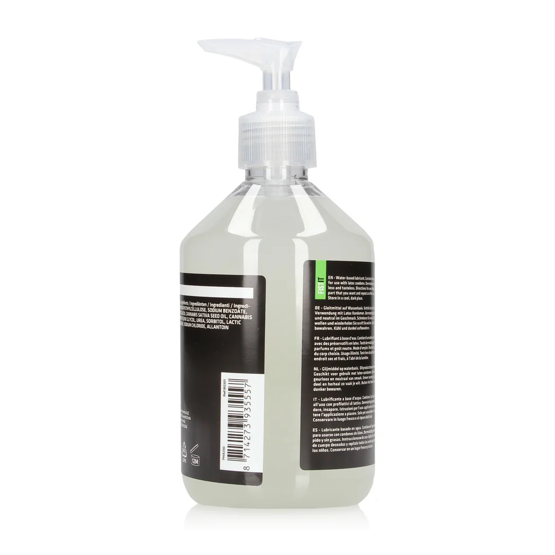 Lubrykant Fist It by Shots CBD 500 ml z pompką - obrazek 1