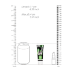 Lubrykant na bazie wody z aktywnym CBD (kannabidiolem), testowany dermatologicznie, bezzapachowy i bez smaku, 25 ml, Fist It by Shots - obrazek 4