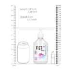 Lubrykant neutralny – Hybrydowa formuła na bazie wody i silikonów – Bezzapachowy, bez smaku – 500 ml – Fist It by Shots - obrazek 4