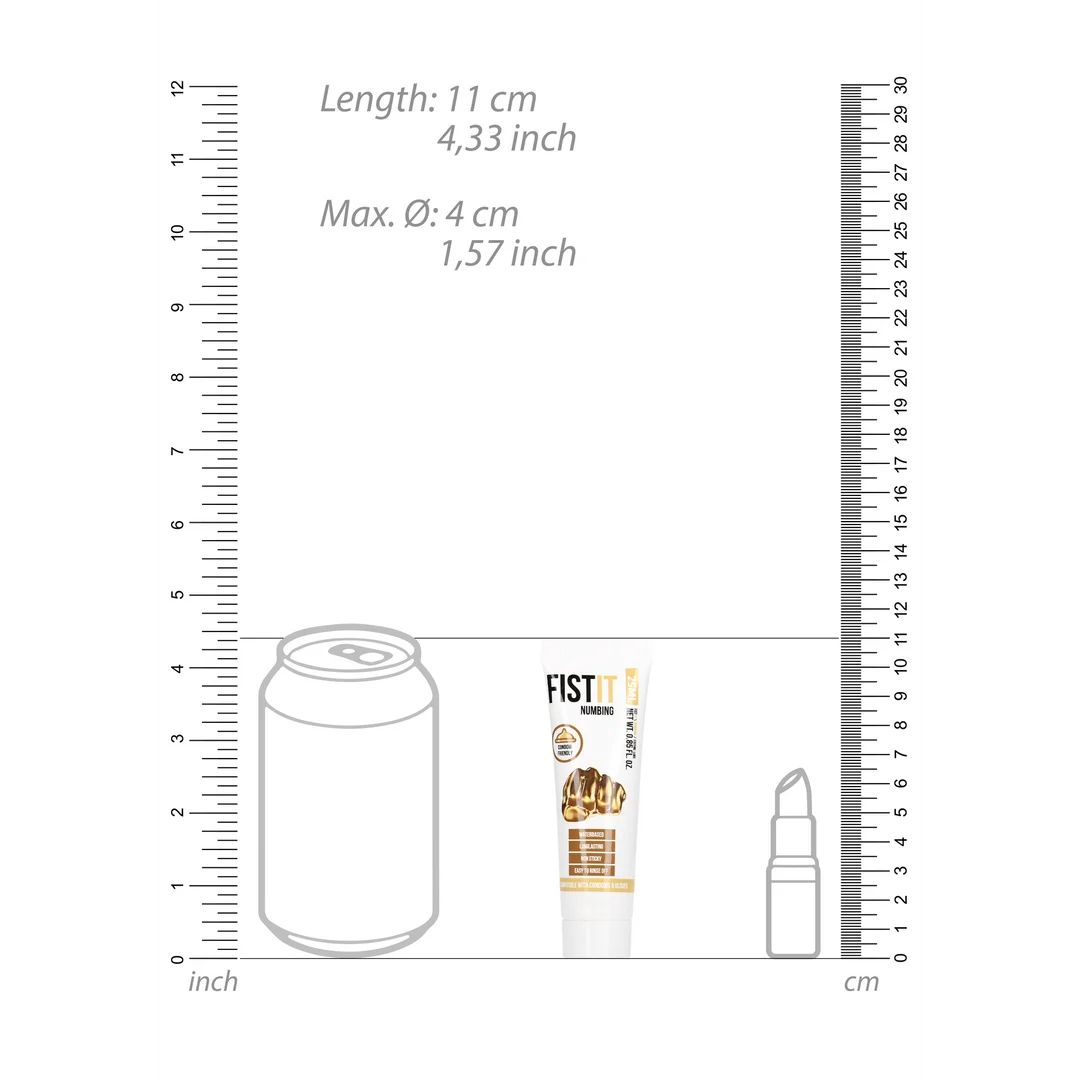 Znieczulający lubrykant Fist It 25 ml - obrazek 4