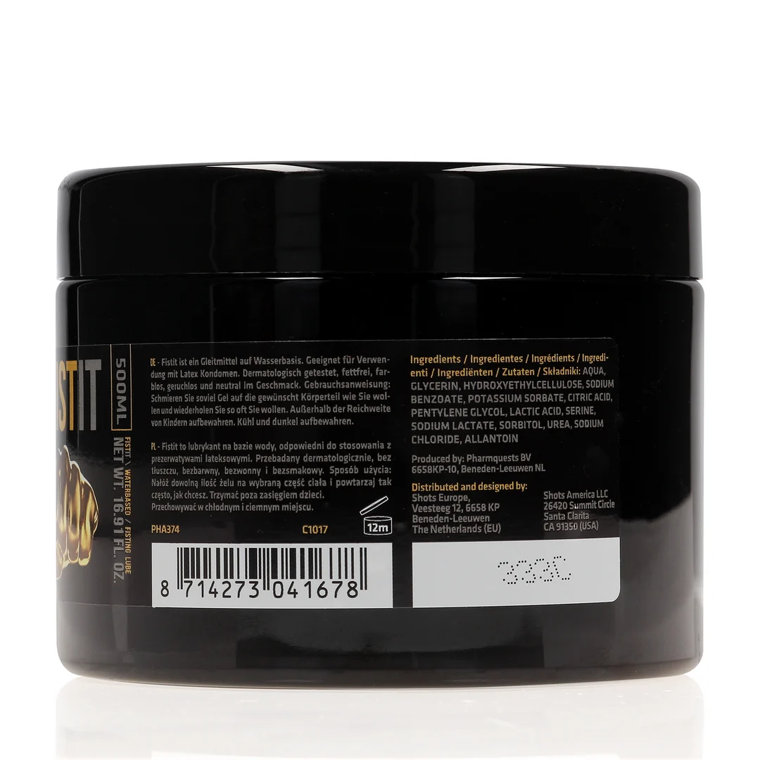 Lubrykant Fist It na bazie wody 500 ml - obrazek 2