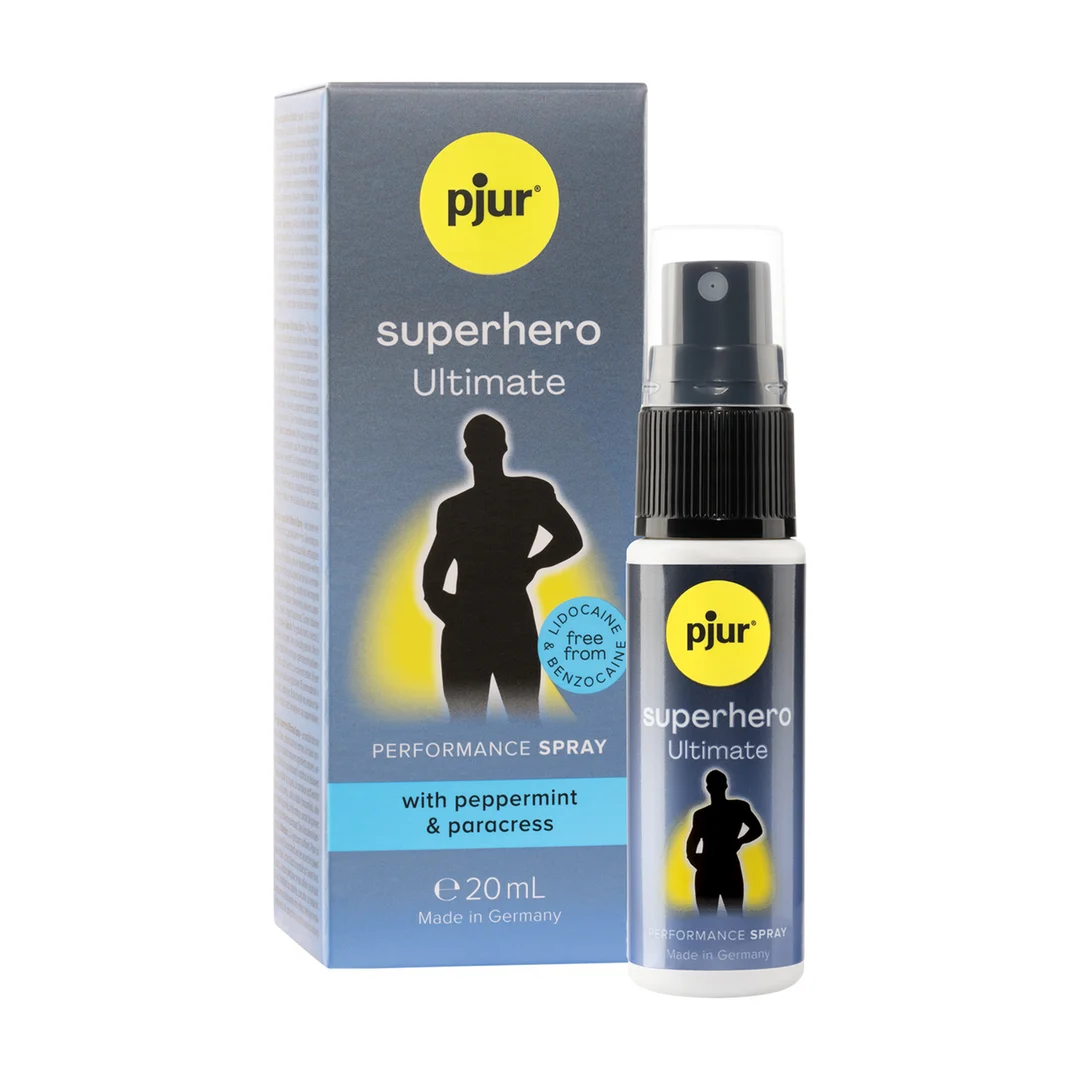 Pjur Superhero Ultimate spray poprawiający wytrzymałość dla mężczyzn - obrazek 1
