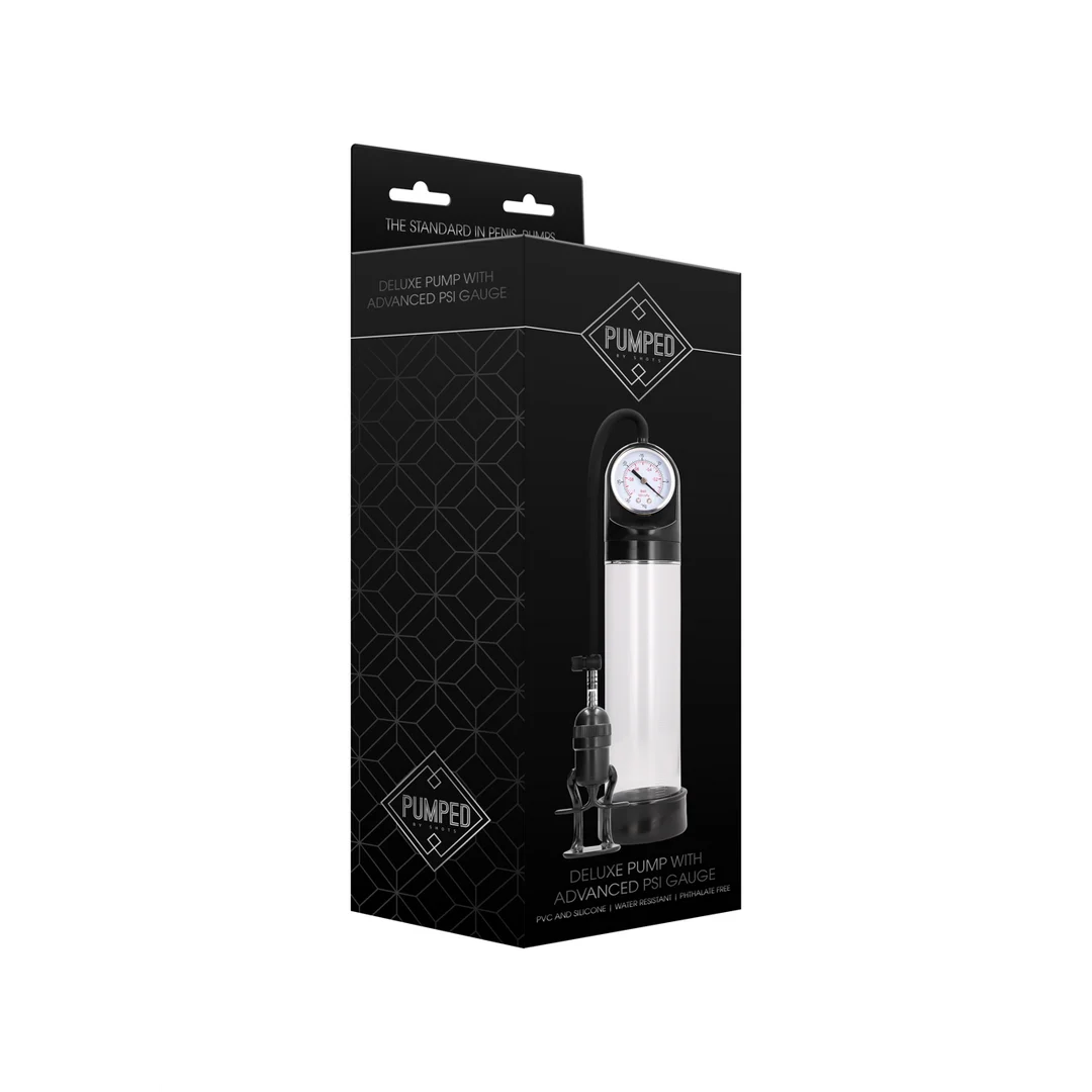 Pompka Pumped by Shots Deluxe z manometrem PSI - obrazek 1