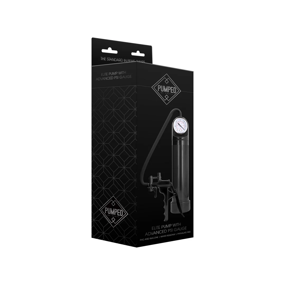 Pompka Pumped by Shots Elite z manometrem PSI - obrazek 4