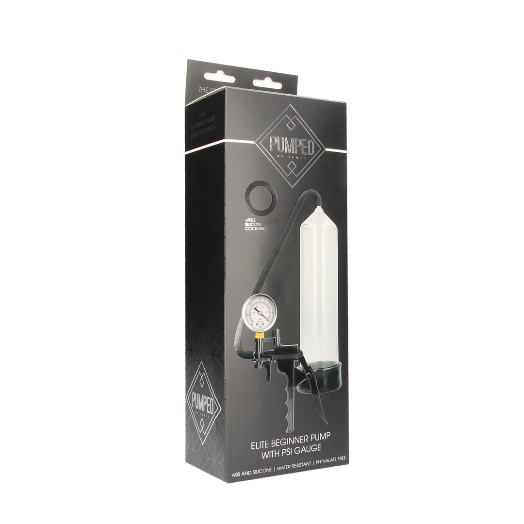 PMP045TRA_1_1 Pompka dla początkujących Elite z manometrem PSI - obrazek 1