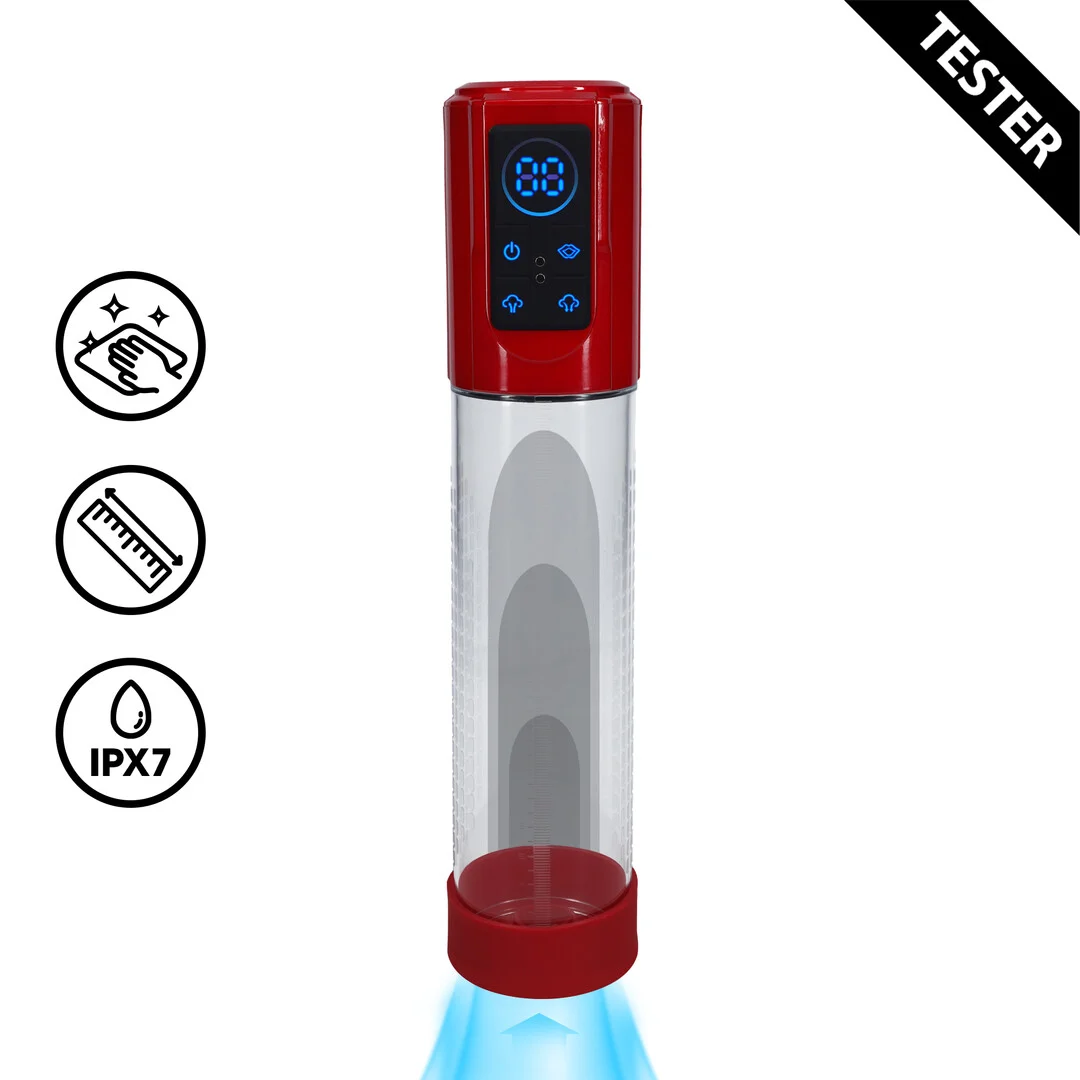 Elektryczna pompka do penisa o wodoodpornej konstrukcji – Tester - obrazek 1
