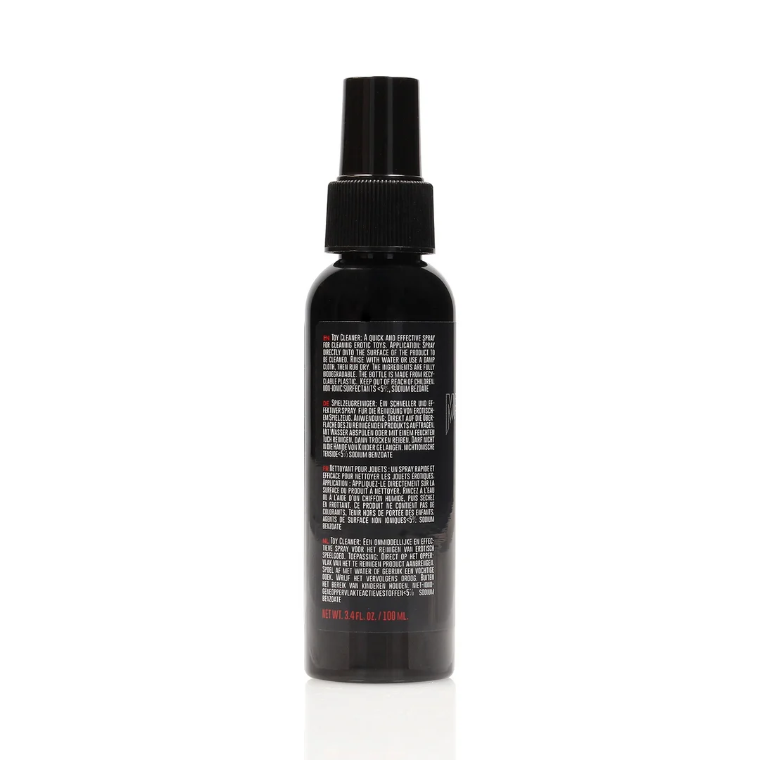 Środek do czyszczenia akcesoriów erotycznych – pianka w sprayu – ManCage by Shots – 100 ml - obrazek 1