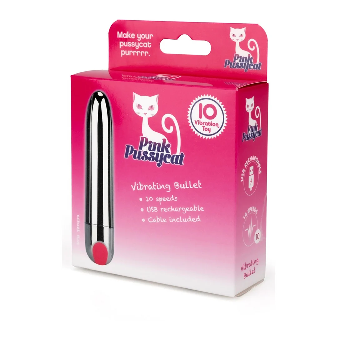 PPCB_1_1 Wibrator typu bullet Pink Pussycat - obrazek 1