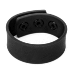 Czarny silikonowy pasek na penisa Prowler Red - obrazek 3