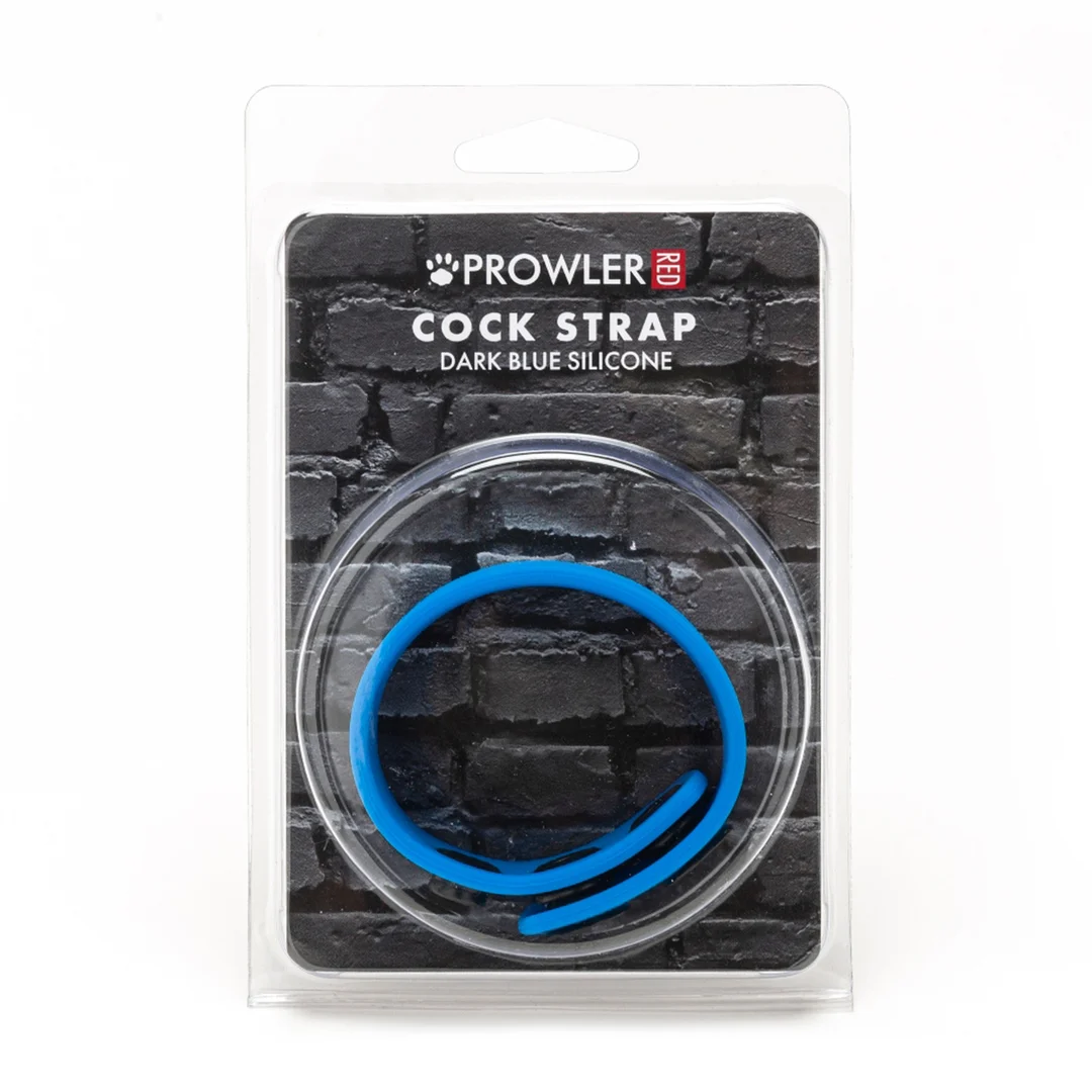 Silikonowy pasek na penisa Prowler RED - obrazek 1