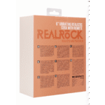 RealRock realistyczne wibrujące dildo z moszną - obrazek 2